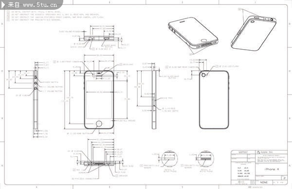 iPhone 4設計圖